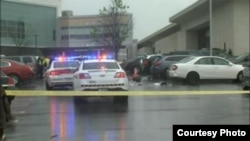 Полиция оцепила место стрельбы в Бетезде