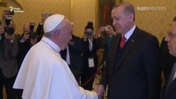 Президент Туреччини вперше за 59 років відвідує Ватикан (відео) Президент Туреччини вперше за 59 років відвідує Ватикан (відео)