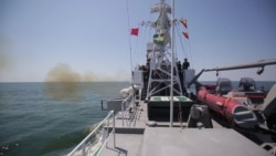 Бойові стрільби у Чорному морі. Сторожовий корабель ДПСУ «Павел Державін» Бойові стрільби у Чорному морі. Сторожовий корабель ДПСУ «Павел Державін»