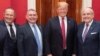 На фото: Ігор Фруман (л), Лев Парнас, Дональд Трамп і Рудольф Джуліані