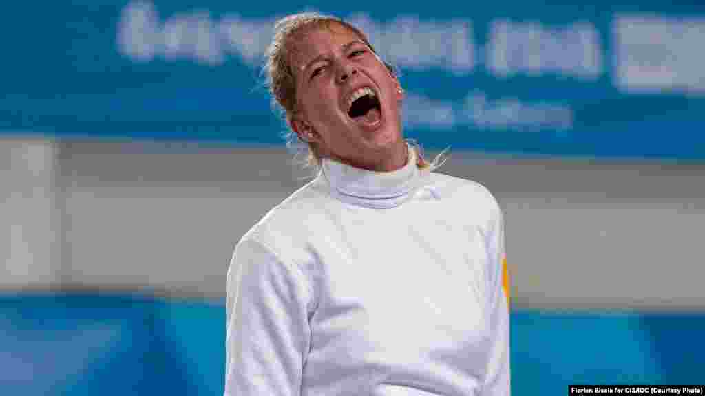 Катерина Чорній. Перше «золото» у фехтуванні за три юнацькі Олімпіади і перша нагорода вищого гатунку «синьо-жовтих» у Буенос-Айресі