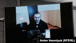 Архивное фото: Эмир-Усеин Куку во время судебного заседания в Симферополе, 20 февраля 2017 год