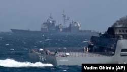 Корабли НАТО в Черном море, архивное фото