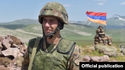 Вірменський військовий на прикордонному посту в Гегаркунікському районі, липень 2021 року