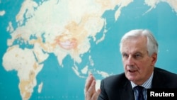 Мишель Барнье, глава ведомства Европейской комиссии по регулированию внутреннего рынка ЕС