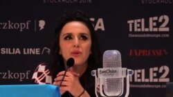 Выступление Джамалы на пресс-конференции Выступление Джамалы на пресс-конференции