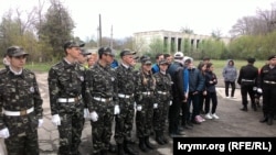 Соревнования участников «Юнармии» в Белогорском районе Крыма