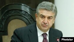 Исполняющий обязанности премьер-министра Армении Карен Карапетян (архив)