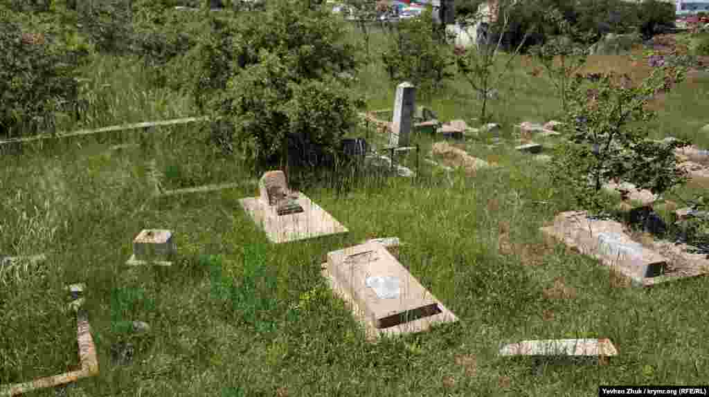 Могилы на еврейском кладбище. После исследований, проведенных в 1990 году, на кладбище зафиксировано 1772 могилы, имеющие признаки надмогильных сооружений, но только на 547 из них можно прочесть фамилии похороненных. Другие почти 33% захоронений обозначены только могильными холмиками