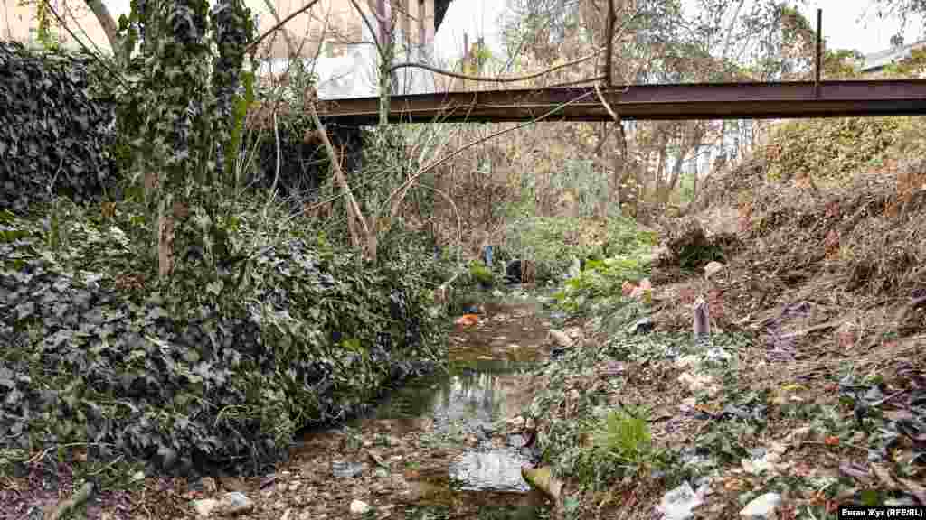 Название речушки Чурук-Су с крымскотатарского переводится как «гнилая вода»