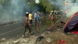 На угорсько-сербському кордоні мігранти пішли на прорив На угорсько-сербському кордоні мігранти пішли на прорив