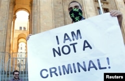 მარიხუანის ლეგალიზაციის მხარდამჭერთა აქცია თბილისში, 2013.