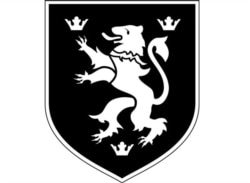 Емблема 14-ї дивізії Ваффен-СС «Галичина». Галицький «Левик»