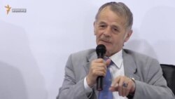 Чубаров и Джемилев анонсировали блокаду админграницы с Крымом (видео) Чубаров и Джемилев анонсировали блокаду админграницы с Крымом (видео)