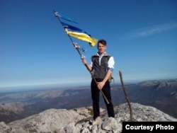 Сергей Викарчук в Крыму до его аннексии Россией