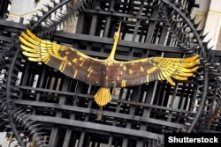 Фрагмент монументу пам’яті жертв Голодомору 1932–1933 років. Київ