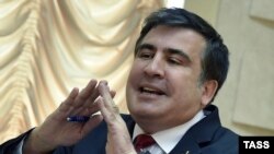 На снимке: Михаил Саакашвили