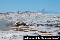 Тактичні навчання 200-ї бригади в Печензі, Росія