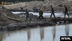 Нелегальний видобуток бурштину, ілюстративне фото