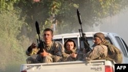 Грузинські снайпери недалеко від кордону з Дагестаном, 29 серпня 2012 року