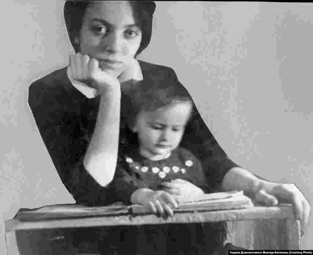 Ірина Калинець із донькою Звениславою