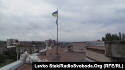 Український прапор над Слов’янськом, 6 липня 2014 року