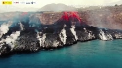 Наслідки виверження вулкану на Канарах (відео з дрону) Наслідки виверження вулкану на Канарах (відео з дрону)