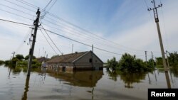 Селище Корсунка на окупованій частині Херсонщини, 7 червня 2023 року