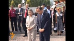 UN Chief Visits Srebrenica Memorial UN Chief Visits Srebrenica Memorial
