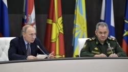 Лицом к событию. "Такого больше ни у кого нет!" Путин и Шойгу хвастаются вооружениями Лицом к событию. "Такого больше ни у кого нет!" Путин и Шойгу хвастаются вооружениями