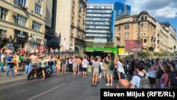 Блокада на тунелот Теразија во Белград, 30 јуни 2025 година