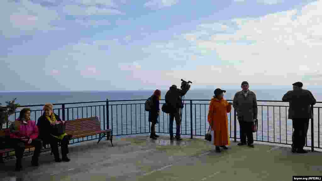 Отремонтированная смотровая площадка парка «Монтедор»