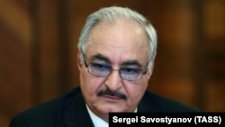 Лівійський генерал Халіфа Хафтар, Москва, 2017 рік