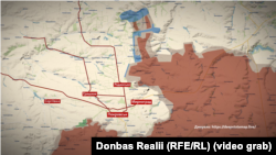 Логістичні шляхи в Покровськ та Мирноград