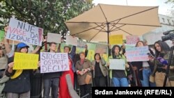 Predstavnici civilnog sektora koji se protive privatizaciji Velike plaže u Ulcinju