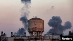 İsrailin hava zərbələri