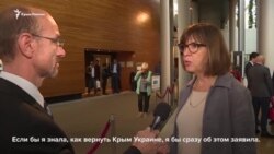 Евродепутат: если бы я знала про пути возвращения Крыма Украине – заявила бы (видео) Евродепутат: если бы я знала про пути возвращения Крыма Украине – заявила бы (видео)