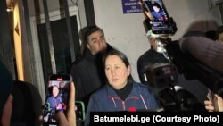 მზია ამაღლობელი ბათუმში დაკავებამდე