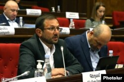 Депутат опозиційної парламентської фракції «Айастан» Гегам Манукян (архівне фото)
