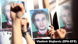 Sa jednog od protesta zbog smrti Davida Dragičevića u Banjaluci