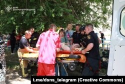 Робота рятувальників після російської атаки на Дніпропетровську область. 24 червня 2025 року