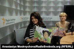 Лариса Денисенко та співзасновниця видавництва Лілія Омеляненко