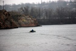 Дніпро біля Хортиці