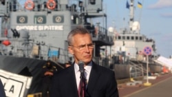 Єнс Столтенберґ в Одесі, 30 жовтня 2019 року