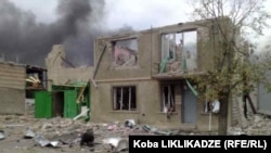 Бомбардування Ґорі російськими військами у серпні 2008 року