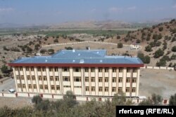 A newly built school in the Laknaw area of Afghanistan's Khost Province, next to the Pakistani border, that was funded by India.