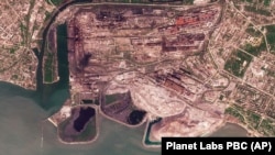 Завод "Азовсталь" в Мариуполе