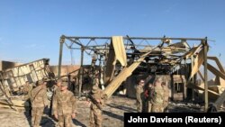 Наслідки ракетного удару по базі «Айн-аль-Асад» в Багдаді, Ірак