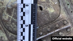 Фото фрагментів збитого біля Тегерана українського літака, надане Офісові президента експертами з місця катастрофи