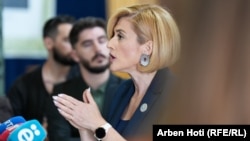 Мімоза Кусарі-Ліла. 25 квітня 2025 року. Ліла є відомою політичною діячкою Косова